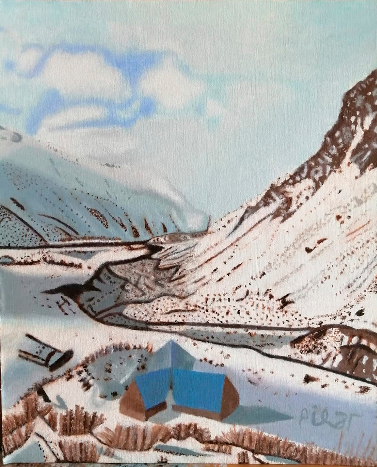 Montaña Del Aconcagua